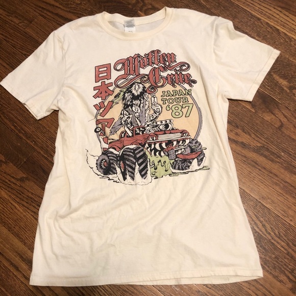 Motley Crue Japan Tour Tshirt 